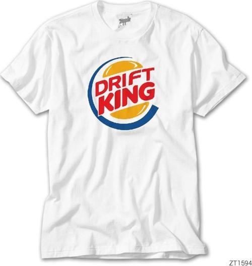 Drift King 1 Beyaz Tişört