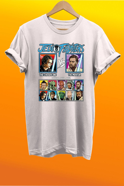 Star Wars Jedi Fighters Baskılı %100 Pamuk Basic T-Shirt Normal Beden Tişört