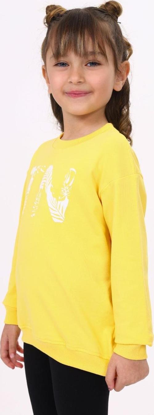 Toontoy Kız Çocuk Baskılı Sweatshirt