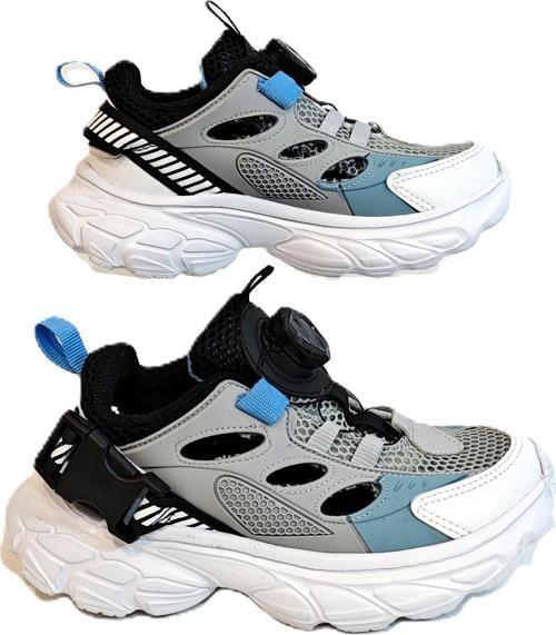 3409 Gri Yazlık Erkek Çocuk Spor Ayakkabı