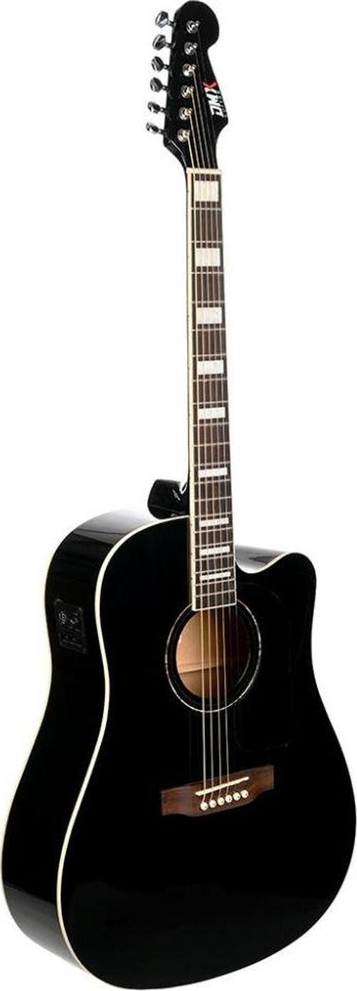 Guitars DAG100CE BK Elektro Akustik Gitar