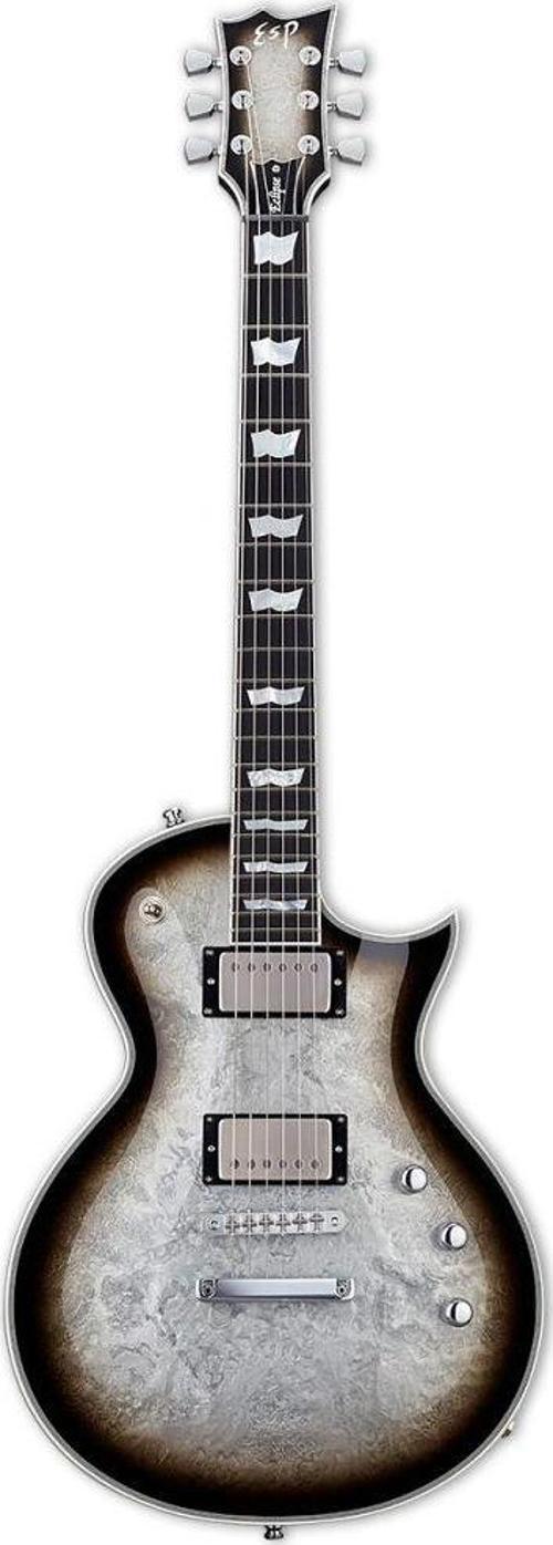 ESP Eclipse Custom Silver Liquid Metal Burst Elektro Gitar
