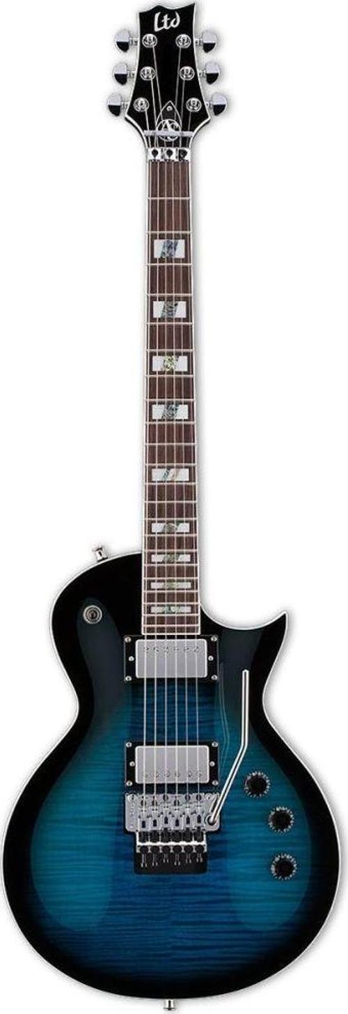 AS-1FR Black Aqua Sunburst Alex Skolnick Signature Elektro Gitar