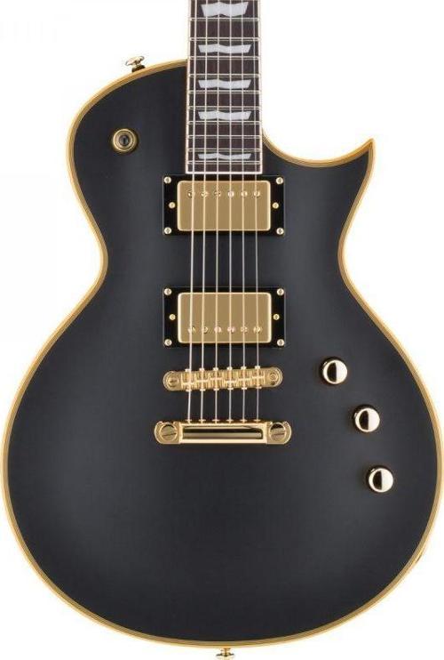 EC-1000 Vintage Black Duncan Elektro Gitar