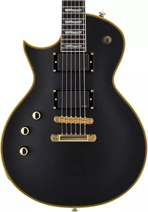 EC-1000 Vintage Black Solak Elektro Gitar
