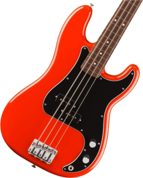 Player II Precision Bass Gülağacı Klavye Coral Red Bas Gitar