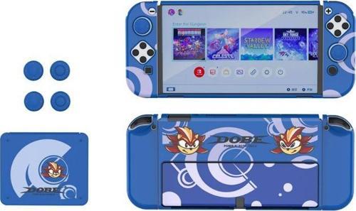 Nintendo Switch Oled Çoklu Koruma Kiti 8 İN 1 DOBE TNS-1192B