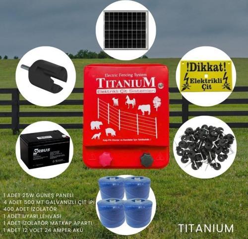 Night Shock 30K Elektirikli Çit Sistemi Set-4 Domuz Kovucu