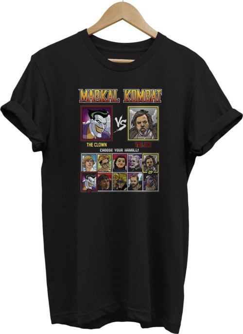 Markal Kombat Baskılı %100 Pamuk Basic T-Shirt Normal Beden Tişört