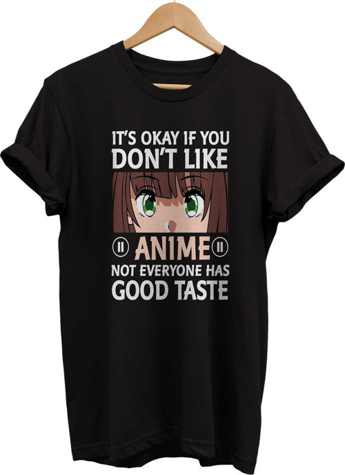 Anime Baskılı %100 Pamuk Basic T-Shirt Normal Beden Tişört