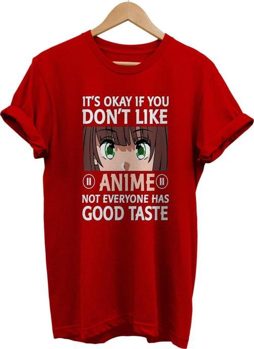 Anime Baskılı %100 Pamuk Basic T-Shirt Normal Beden Tişört