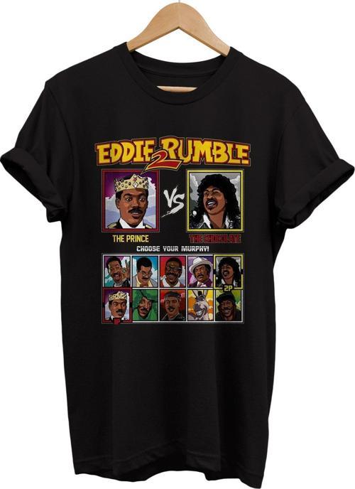 Eddie Murphy Baskılı %100 Pamuk Basic T-Shirt Normal Beden Tişört