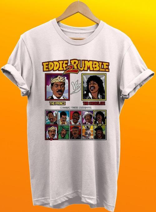 Eddie Murphy Baskılı %100 Pamuk Basic T-Shirt Normal Beden Tişört