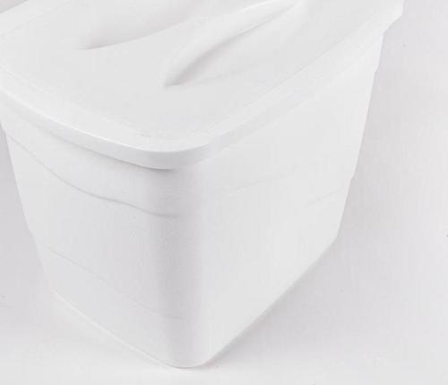 Pratik Kapaklı Çöp Kovası 5 Litre 2 Renk Seçeneğiyle