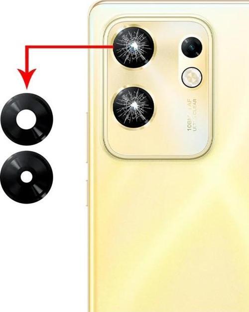 Infinix Uyumlu Zero 30 4g Kamera Lensi Cam X6731B