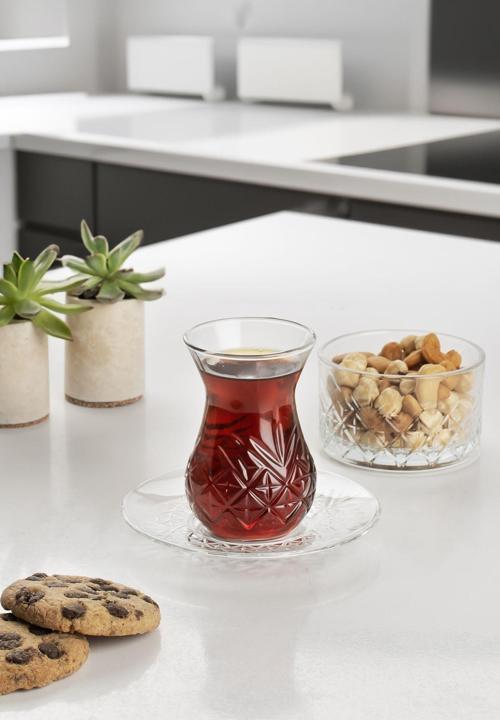 timeless 16 parça çerezlik çay seti takımı sunum seti