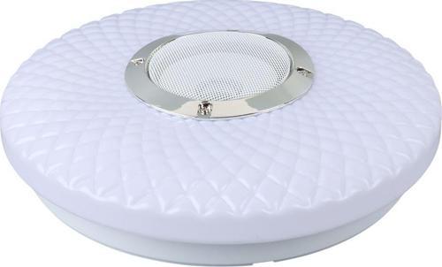 Ayt Poweramster PM-27329 Beyaz 30x6 Cm 24 Watt Bluetooth Hoparlörlü Tavan Aydınlatma Ses Bombası Hoparlör