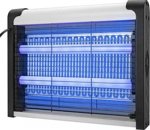 Siyah 4 Watt 2000 Volt İki Ledli Sinek Öldürücü AS-A28 Sivri Sinek Cız Mor Işık