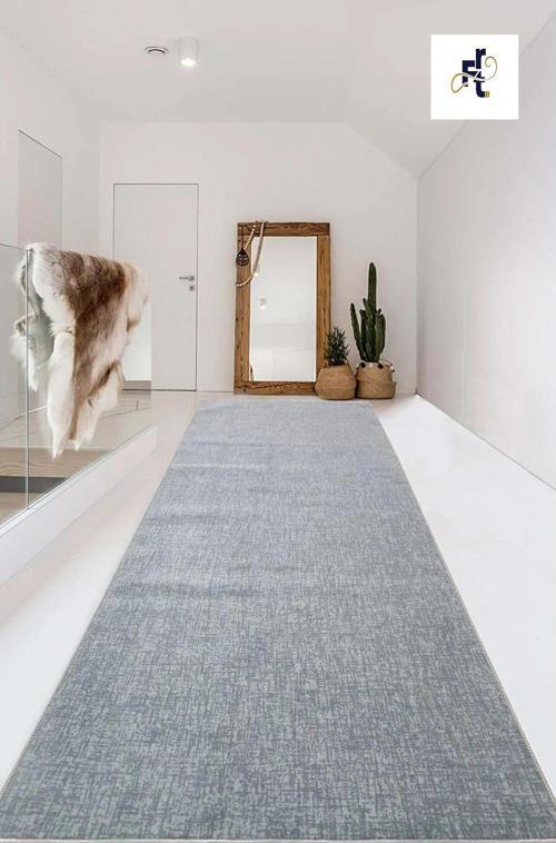Frt Makinede Yıkanabilir Kaymaz Taban Modern Yolluk Koridor Salon Mutfak Halısı