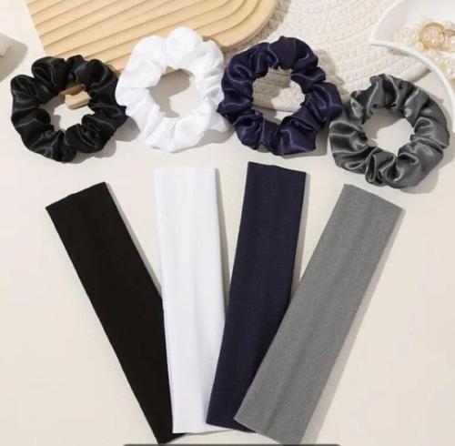 Saç Bandı ve Scrunchies Toka Seti
