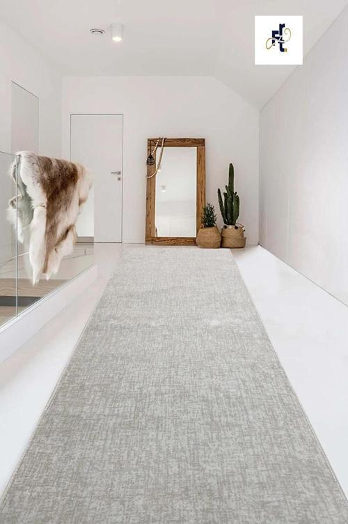 Frt Makinede Yıkanabilir Kaymaz Taban Modern Yolluk Koridor Salon Mutfak Halısı
