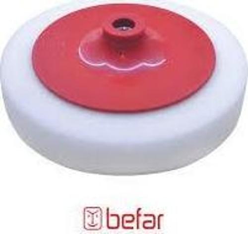 BEFAR POLİSAJ SÜNGERİ VİDALI 10101 BEYAZ 180MM 180*35MM