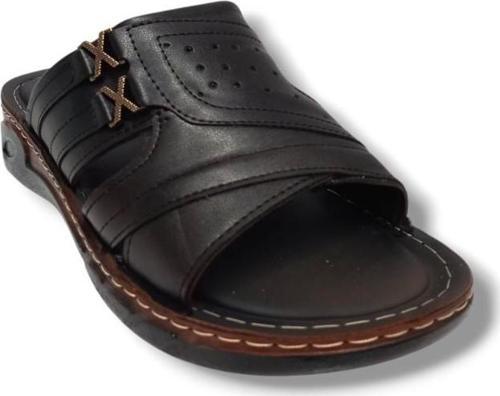733028-25 Deri Anatomik Soft Erkek Terlik