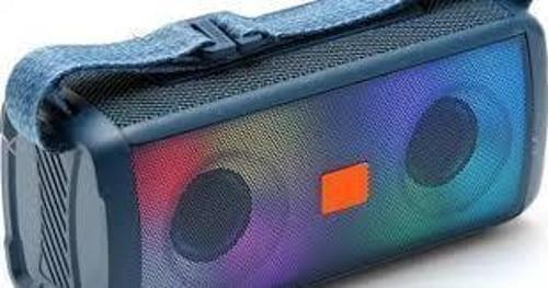 ACS-8 5.3V Bluetooth Kumaş Dokulu Su Geçirmez ipx7 Bluetooth Speaker RGB Led Işıklı - Yüksek Ses Kalitesi Parti ve Karaoke Hoparlörü