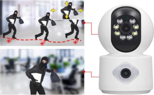 CMR41 hareket sensorlu gece goruslu guvenlık kamerası 