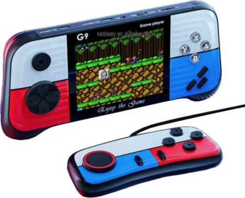 G9 Çift 1000 Oyunlu Retro Konsol Çift Kollu Nostaljik Oyunlu