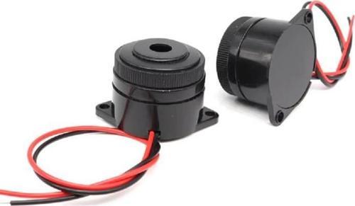 Elektronik Alarm Buzzer 2 Kanal 29mm (1 Adet)