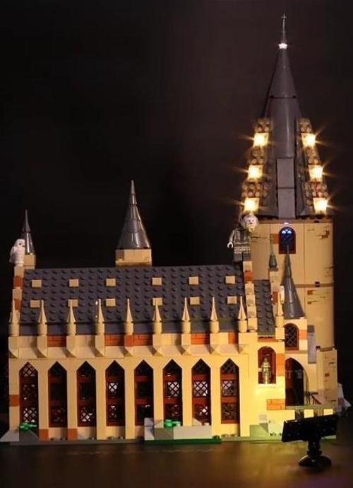 Harry Potter Hogwarts Şatosu Puzzle Işıklandırması 