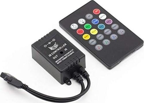 Müziğe Sese Duyarlı Kumandalı Ir Kontrol Rgb Driver