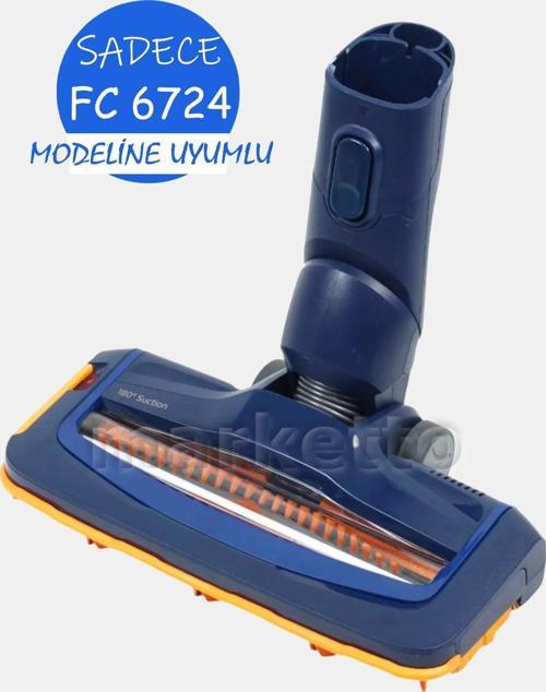 Philips FC 6724 Speed Pro Uyumlu Emici Yer Başlığı FC6724 Led Başlık