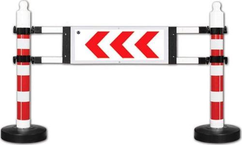 Dubalı Uyarı Levhalı Bariyer, Viraj Levha 1800 x 1200 mm