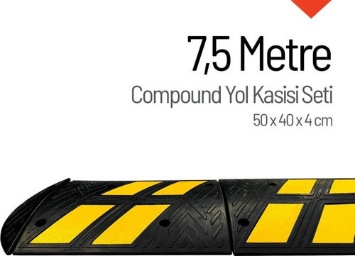 Compound Yol Kasisi, Hız Kesici Set 7,5 Metre