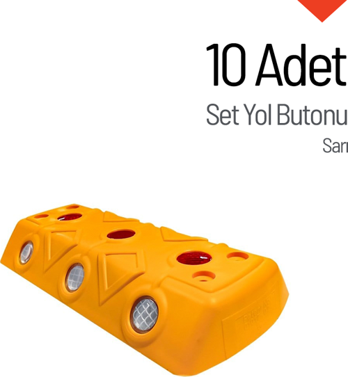10'lu Set Yol Butonu Seti