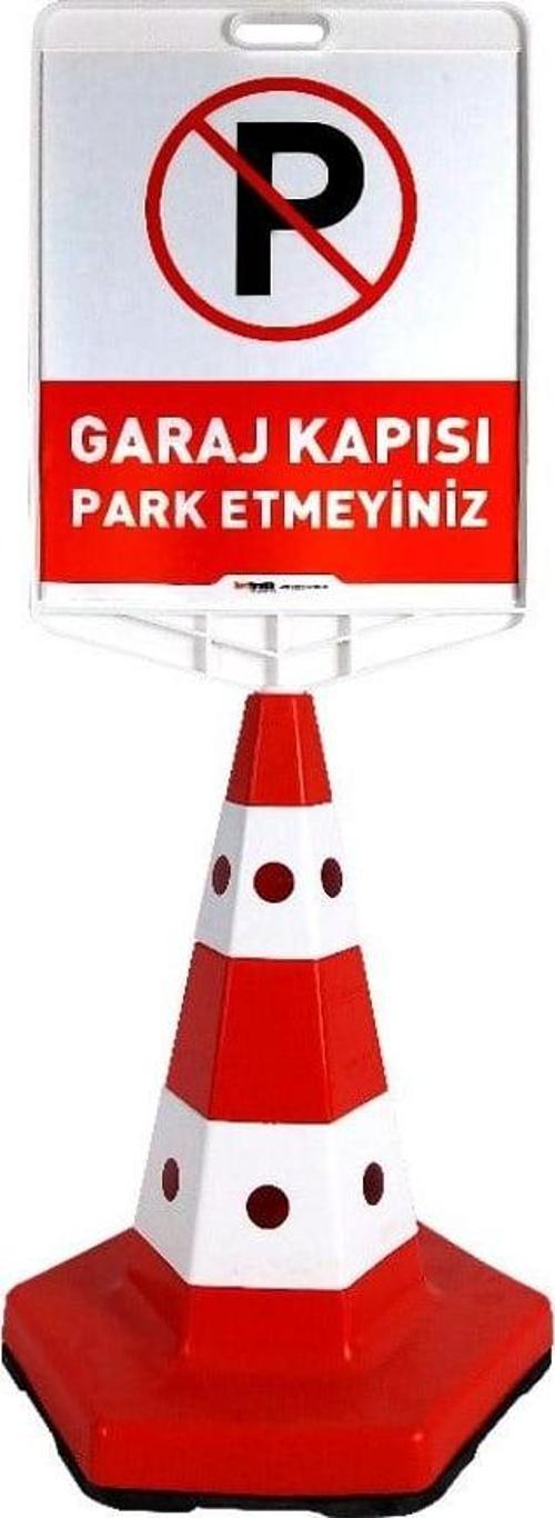 Garaj Kapısı Park Etmeyiniz Klasik Kedi Gözü Koni Seti Trafik Dubası