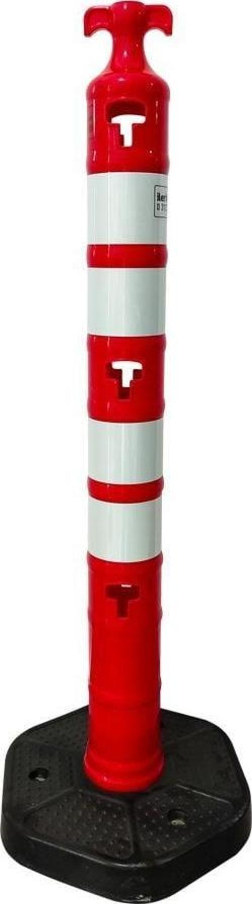 Kauçuk Ağırlıklı Plastik Yol Dikmesi 110 x 1200 mm