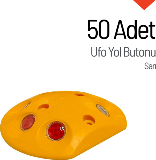 50'li Ufo Yol Butonu Seti