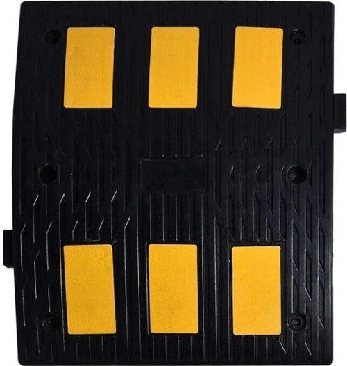 Kauçuk Hız Kesici 6 Bantlı, Yol Kasisi 50 x 60 x 4,5 cm