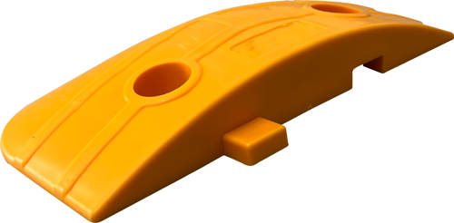 Mercekli Klasik Hız Kesici Kapağı, Yol Kasisi Kapağı 25 x 12 x 3,5 cm