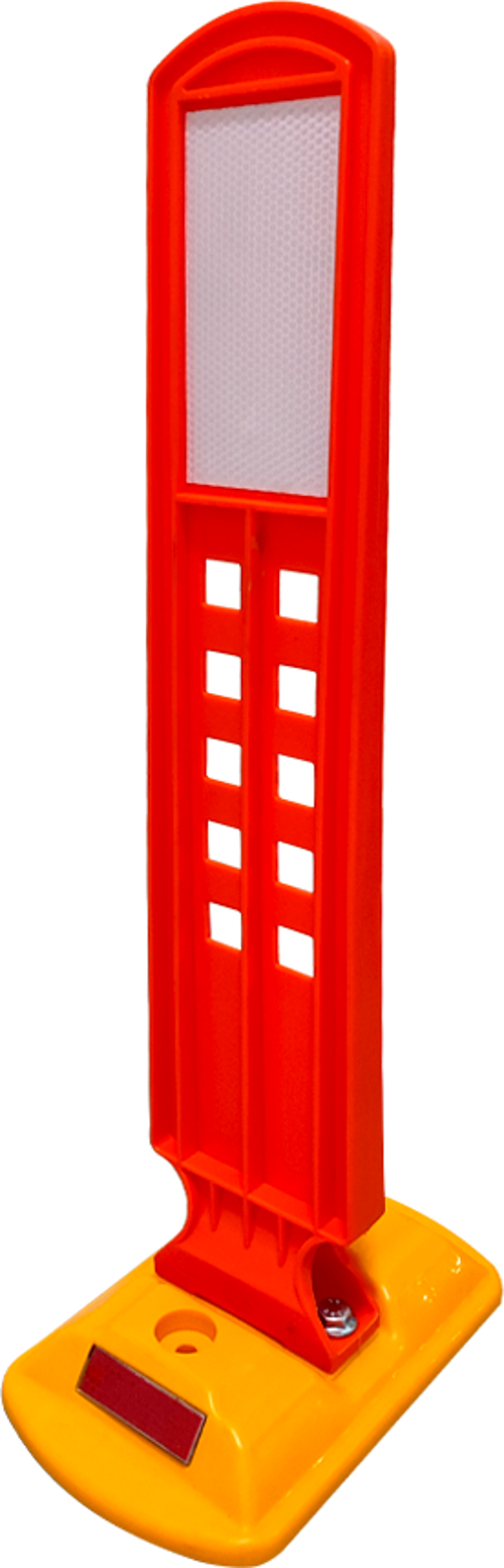 Uyarı Levhalı Şerit Ayırma Butonu 26x16x60 cm