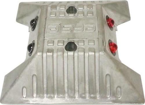Metal Yol Butonu 12x12x2,8 cm