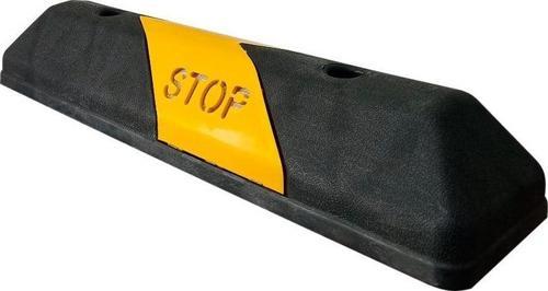 Plastik Oto Park Araç Stoperi 60 cm Siyah-Sarı