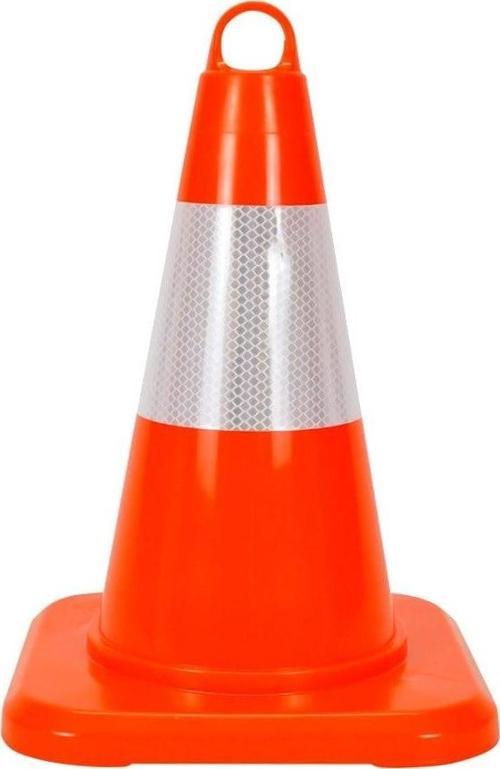 PVC Trafik Konisi 32 cm Reflektifli Trafik Dubası