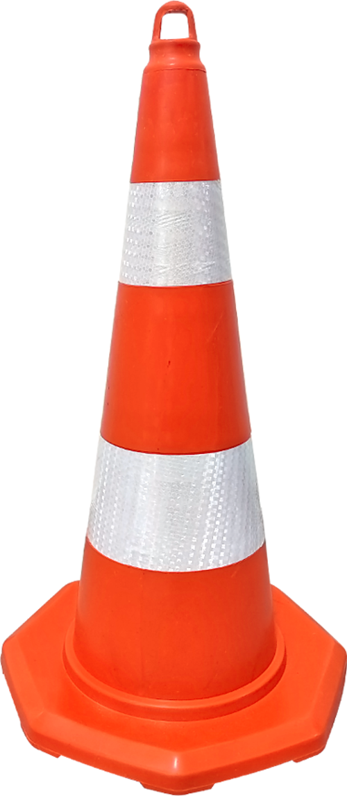 PVC Trafik Konisi 75 cm Trafik Dubası