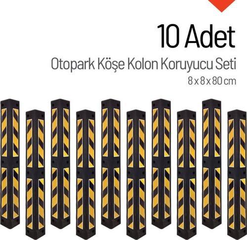 Otopark Kolon Köşe Koruyucu 10'lu Set
