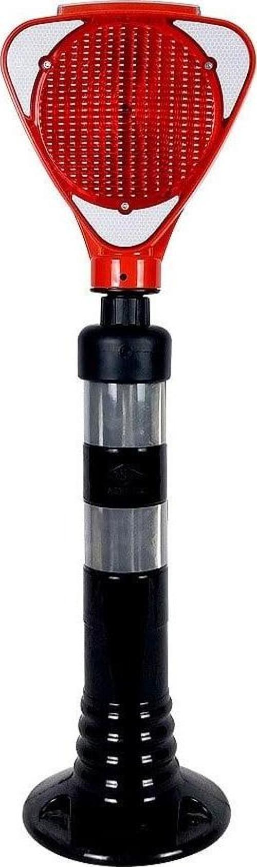 Solar Üçgen Flaşörlü Delinatör Seti Kırmızı