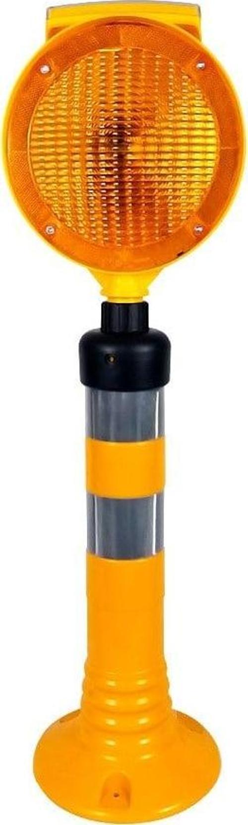 Solar Yuvarlak Flaşörlü Delinatör Seti Sarı